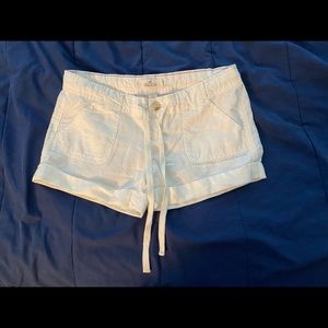 Hollister White Shorts